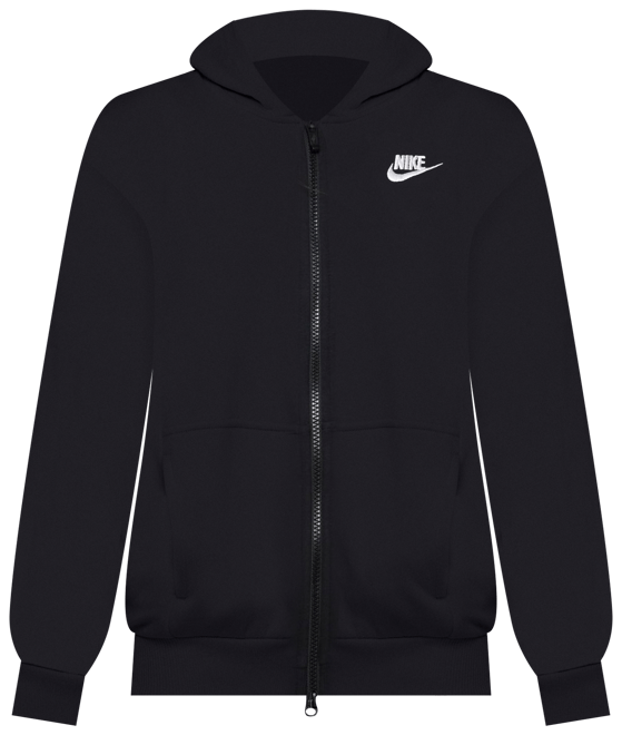 Nike Sportswear Club Fleece Big Kids' Oversized Full-Zip Hoodie