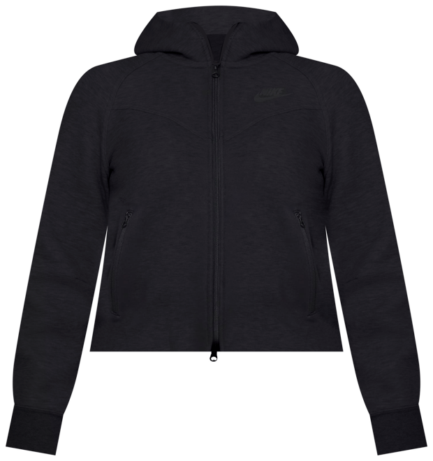 Nike Sportswear Tech Fleece Big Kids' (Girls') Full-Zip Hoodie (Extended Size)