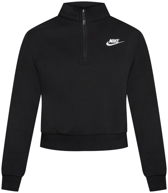 Nike Sportswear Club Fleece Sudadera de medio cierre para niña talla grande