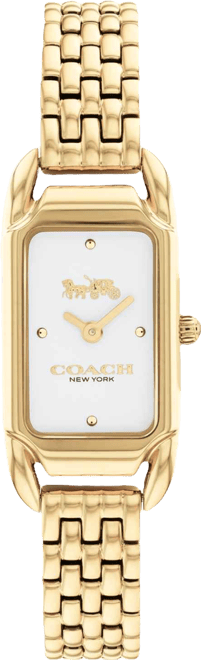 Women's Cadie Quartz Gold-Tone Stainless Steel Watch 20mmx32.5mm