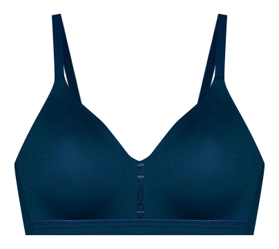 Vanity Fair Beyond Comfort Full Figure Wirefree Bra, Midnight Black (71282) 40C