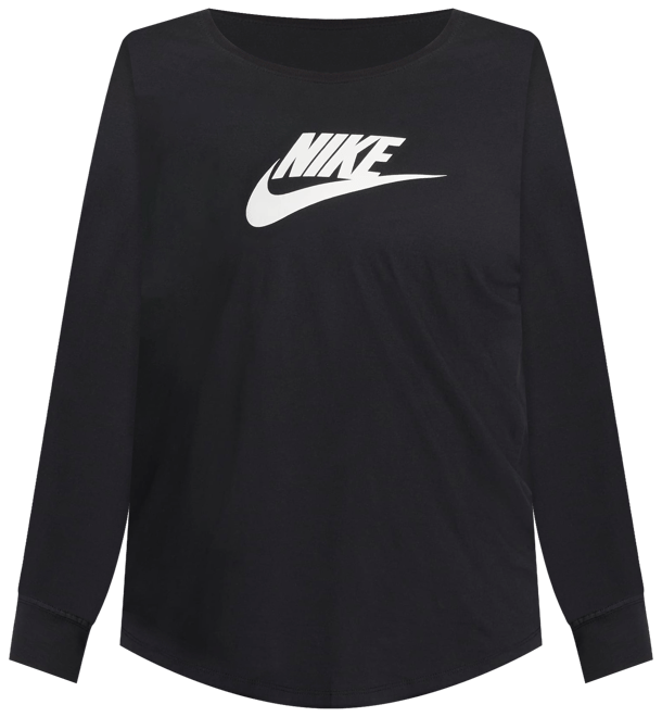 Nike Sportswear Club Women's Long-Sleeve T-Shirt (Plus Size)