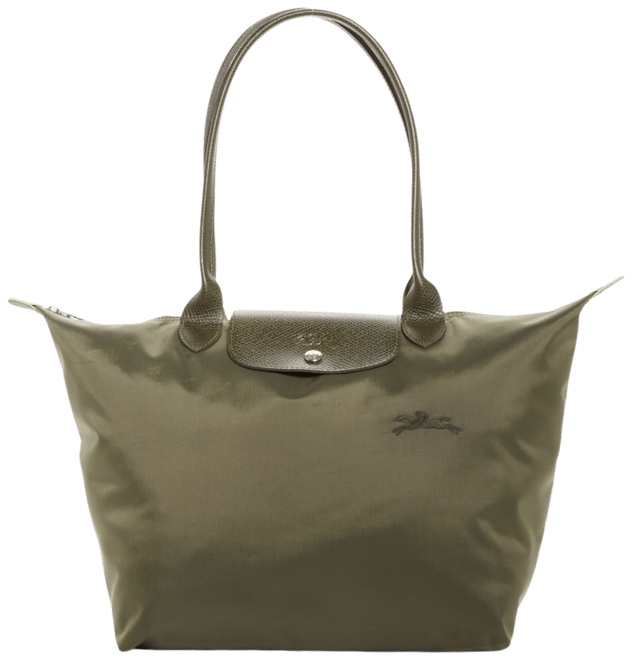 Le pliage club large nylon shoulder tote bag clearance