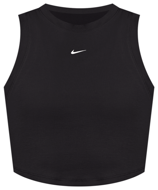 Nike Sportswear Chill Knit Women's Tight Cropped Mini-Rib Tank Top (Plus  Size). Nike HR