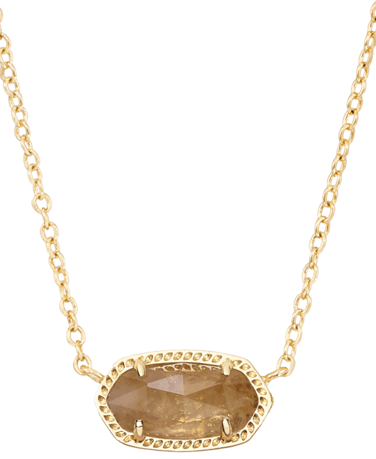14K Gold Plated Elisa Pendant Necklace