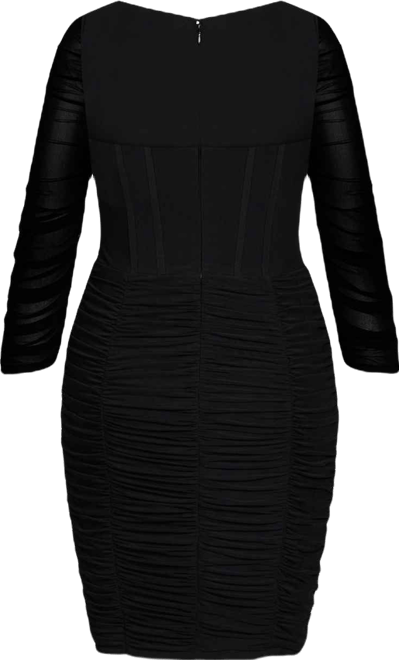 Plus Size Sexy Bustier Dress