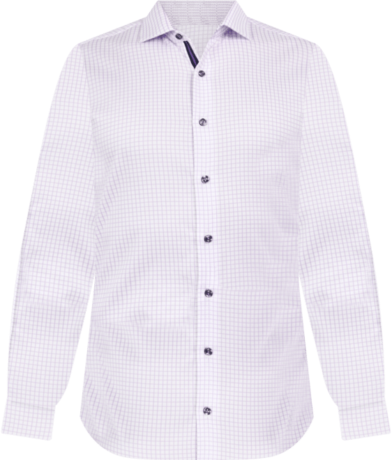 Men's Mini-Check Dress Shirt