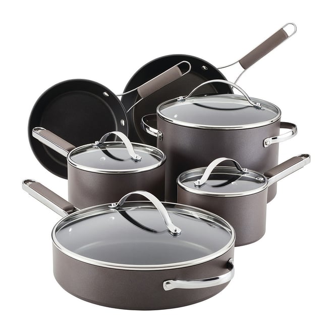 Ayesha Curry Home Collection Porcelain Enamel Nonstick Cookware Review -  Consumer Reports