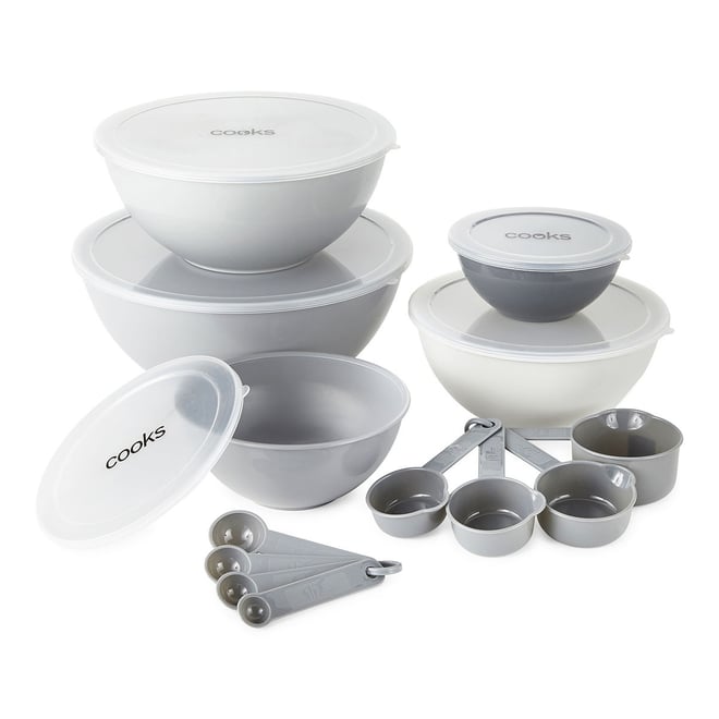 Cuisinart Set of 3 Stainless Steel Mixing Bowls with Lids