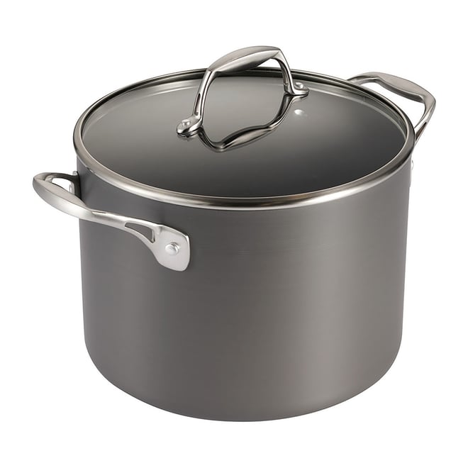 Tramontina Covered Sauce Pan Hard Anodized 4 Qt