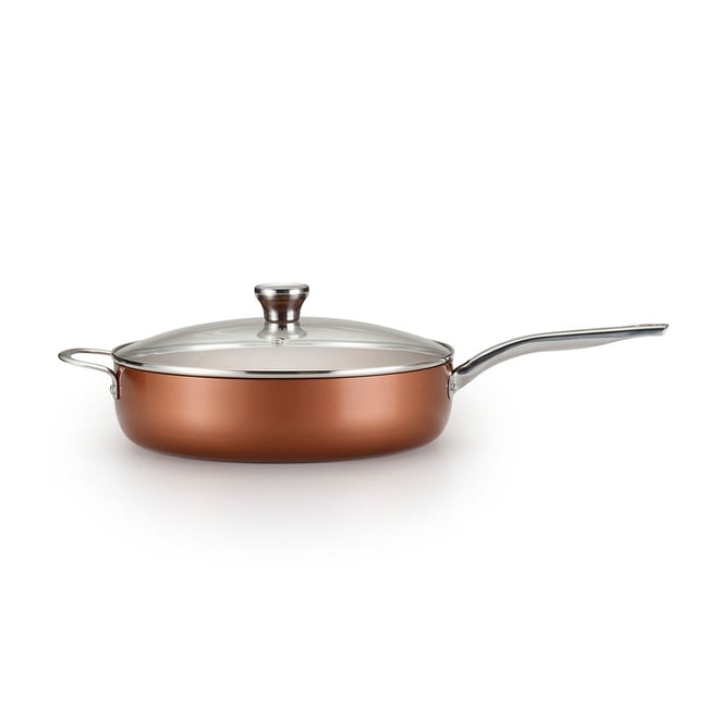 T-Fal 5-qt. Sauce Pan with Lid, Color: Copper - JCPenney