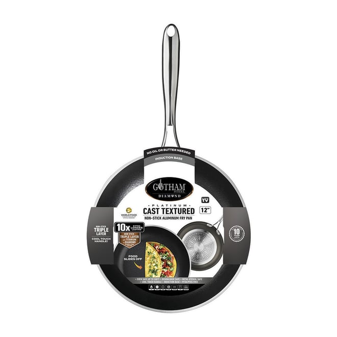 T-fal Platinum Hard Anodized Nonstick Fry Pan 12 Inch Cookware