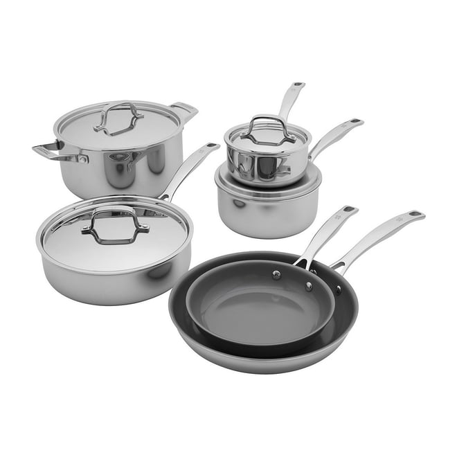 Henckels Clad H3 10-pc Stainless Steel Cookware Set, 10-pc - Kroger