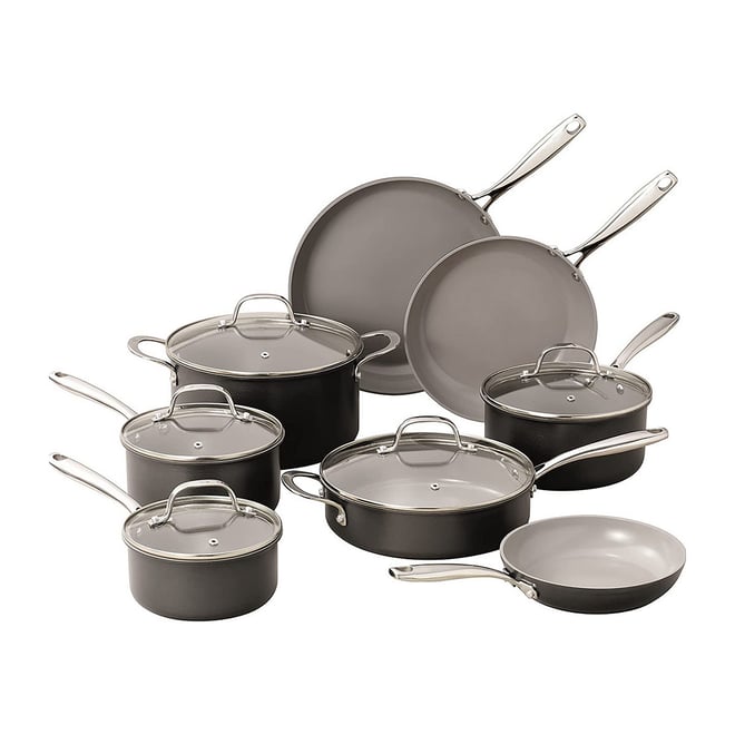 Granitestone 13pc Country Style Nonstick Pots and Pans Cookware Set