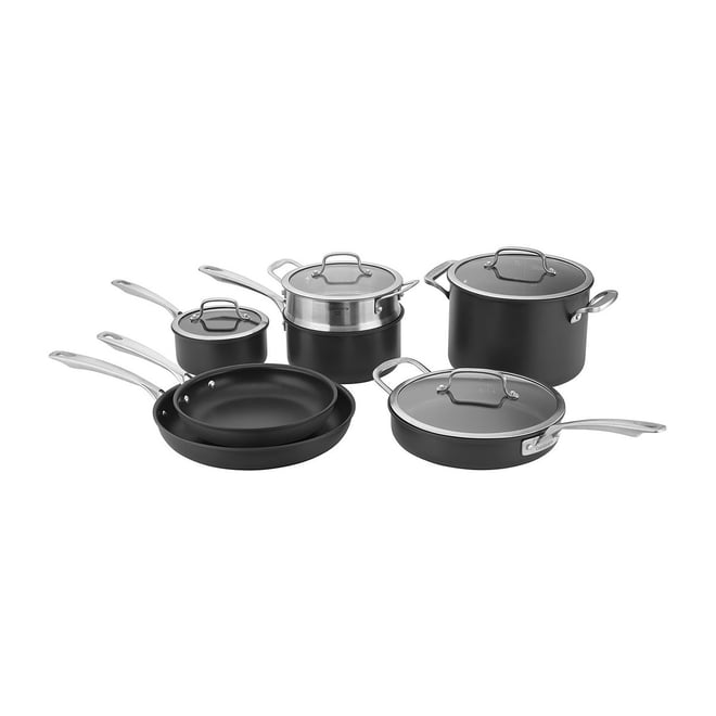 Cuisinart Hard Anodized Cookware Set, Color: Charcoal