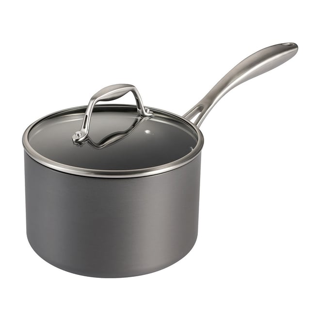 3 Qt Hard Anodized Aluminum Covered Sauce Pan - Tramontina US