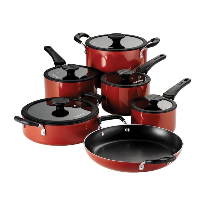 Tramontina 18/10 Stainless Steel 6 Piece Stackable Cookware Set