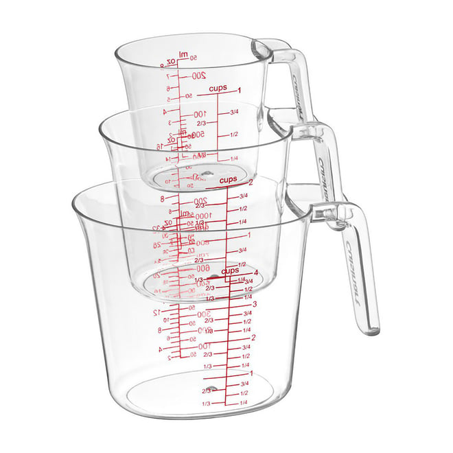 Cuisinart 3-pc. Measuring Cup, Color: Clear - JCPenney