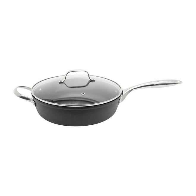 Black Steel Frypan, 11 Diameter, Fry Pans