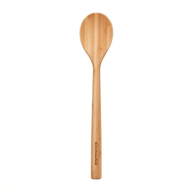 KitchenAid Bamboo 2-Piece Spoon and Short Turner