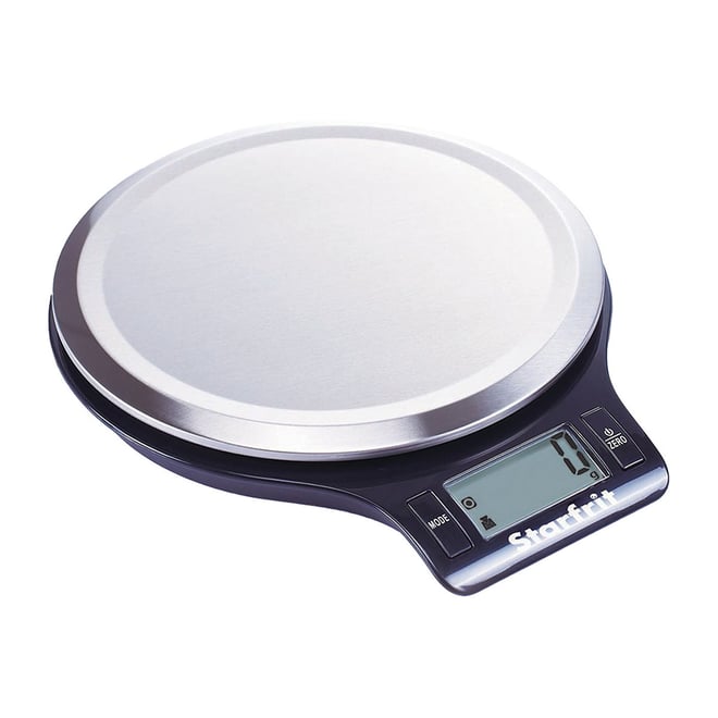 Escali Scale Mercado Series with Dial and Stainless Steel Bowl 11 Lb.  Capacity