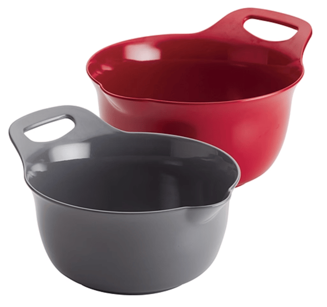 OXO Good Grips 3 Piece Nesting Mixing Bowl Set with Handles, Red, Green &  Blue, 1 Piece - Foods Co.