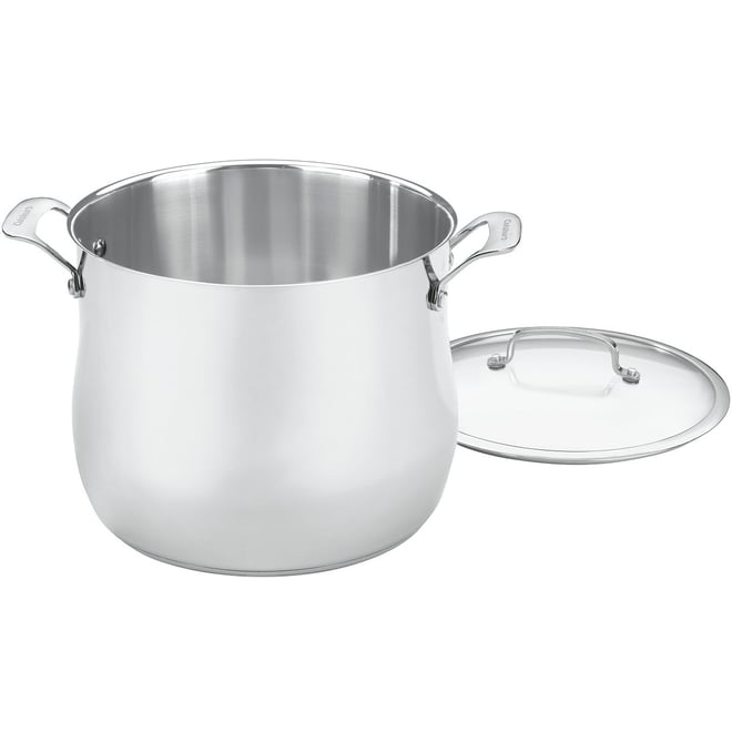 Chef's Classic 12 Qt. Stock Pot - Red, Cuisinart