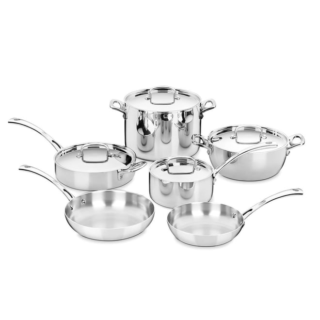 Cuisinart French Classic Tri-Ply Stainless 6 Quart Stockpot with Cover