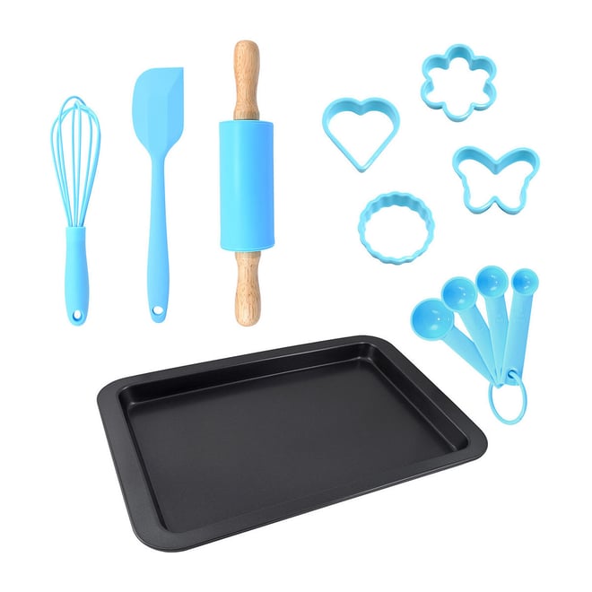 Mini Spoon/Spatula Silicone Blue - R&M International