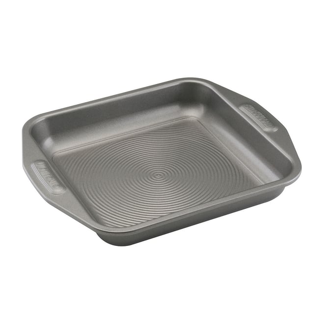 Farberware Nonstick Bakeware 9-Inch Round Cake Pan, Gray