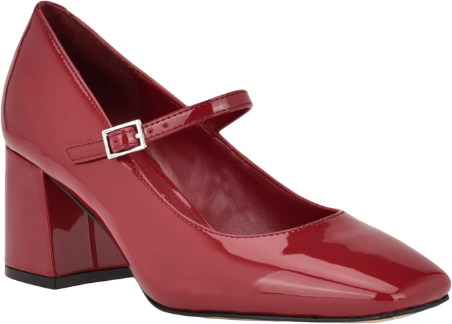 Calvin klein hot sale red heels