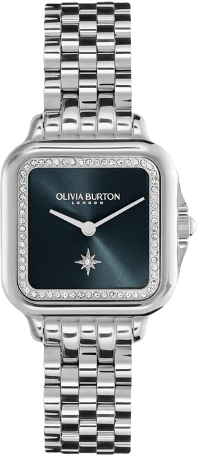 Women's Grosvenor Silver Stainless Steel Watch 28mm