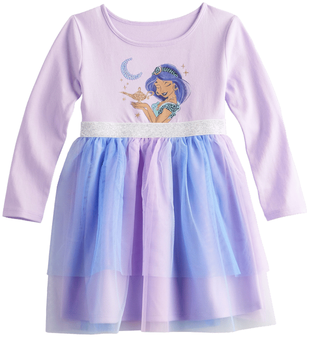 Del Sol Princess Purple Color-Changing Kids Jelly Slippers