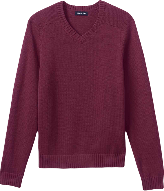 Men's Cotton Modal V-neck Sweater