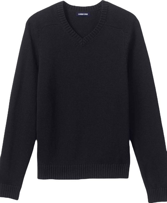 Men's Cotton Modal V-neck Sweater