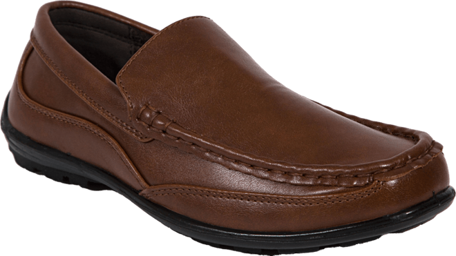 Big Boys Booster Driving Moc Slip-On Loafers