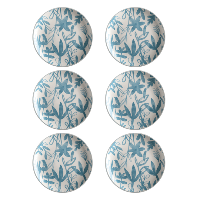 Dinner plates blue sale