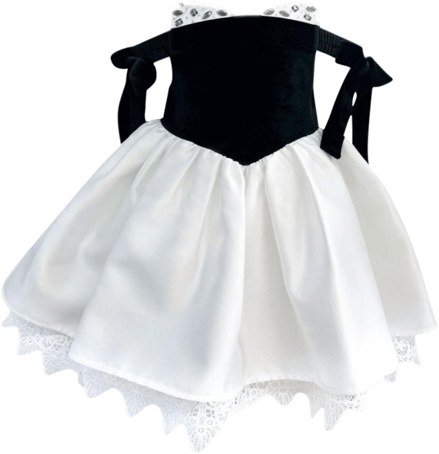 black white infant dresses Navy Polka Dot Baby Girl Dress with Panty