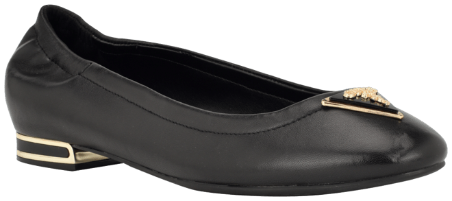 Elasticized on sale ballet flats