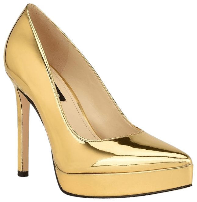 Nine west hot sale yellow pumps