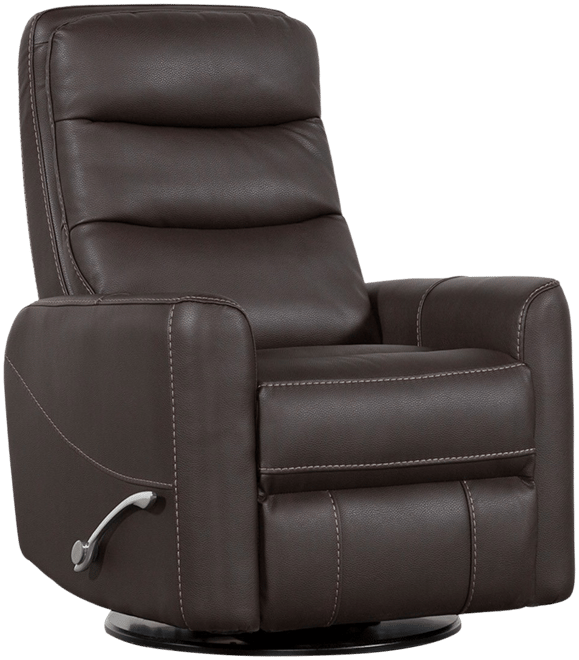 Stratolounger hudson chocolate store swivel rocker recliner