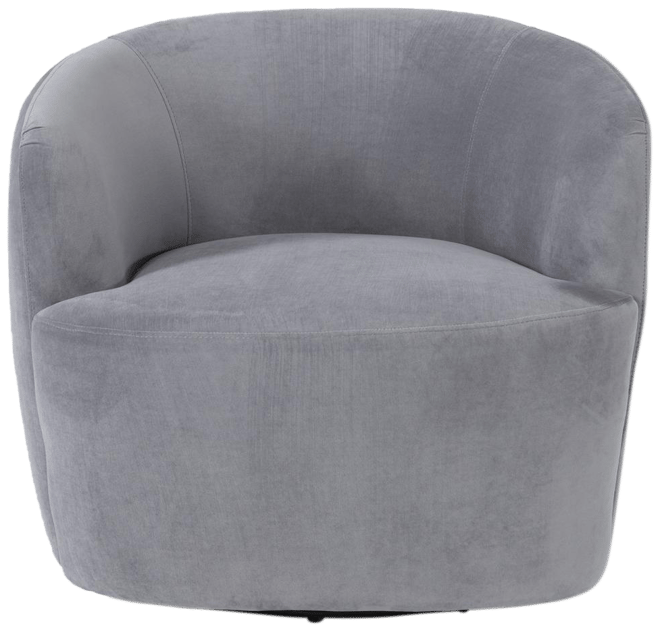 Atticus swivel barrel discount chair