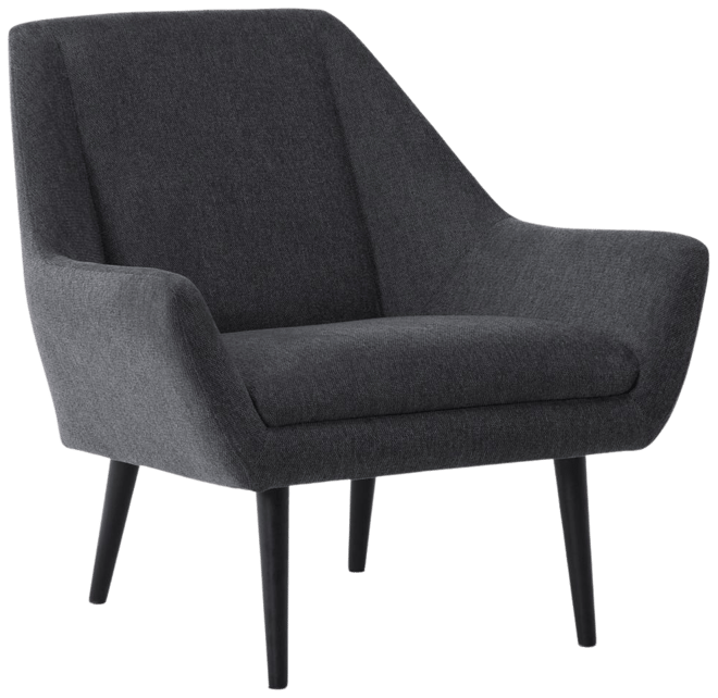 Levon charcoal accent online chair