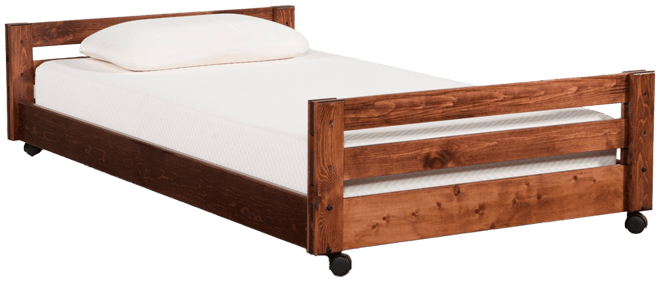 Caster bed clearance