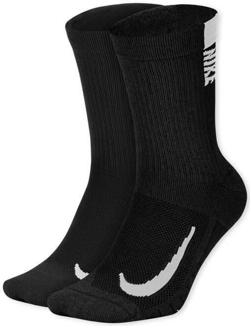 Nike Multiplier Crew Socks (2 Pairs)