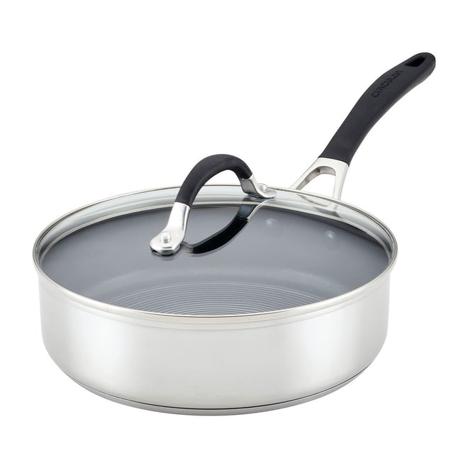 Calphalon Tri-Ply Stainless Steel 3-Quart Saute Pan with Cover