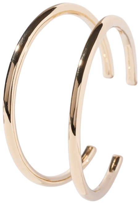 Gold Hoop Earrings