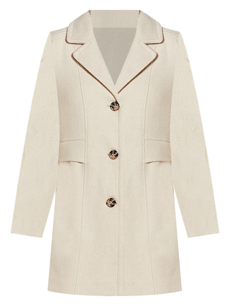 Wool blend walker on sale coat