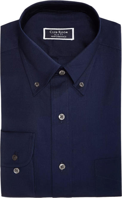 Men's Regular Fit Pinpoint Dress Shirt, Created for Macy's