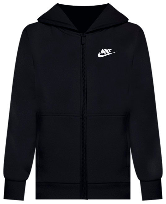 Nike Club Fleece Older Kids' French Terry Full-Zip Hoodie
